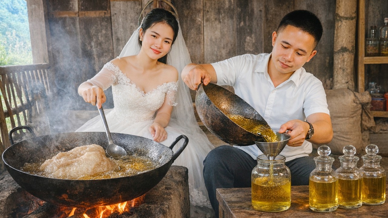 How To Render Pork Fat To Extract Oil With My Husband - A Method For Long-Term Oil Preservation