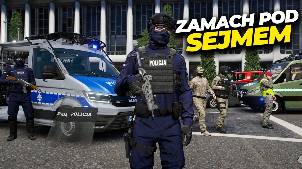 Polska Policja - TAM BYŁO WIELU RANNYCH🤕 | Prewencja 'PWT'