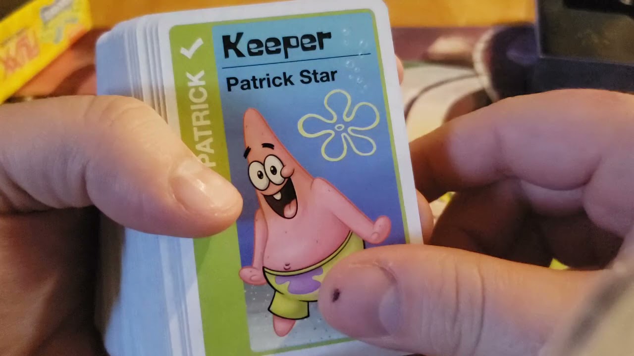 Spongebob Fluxx Unboxing