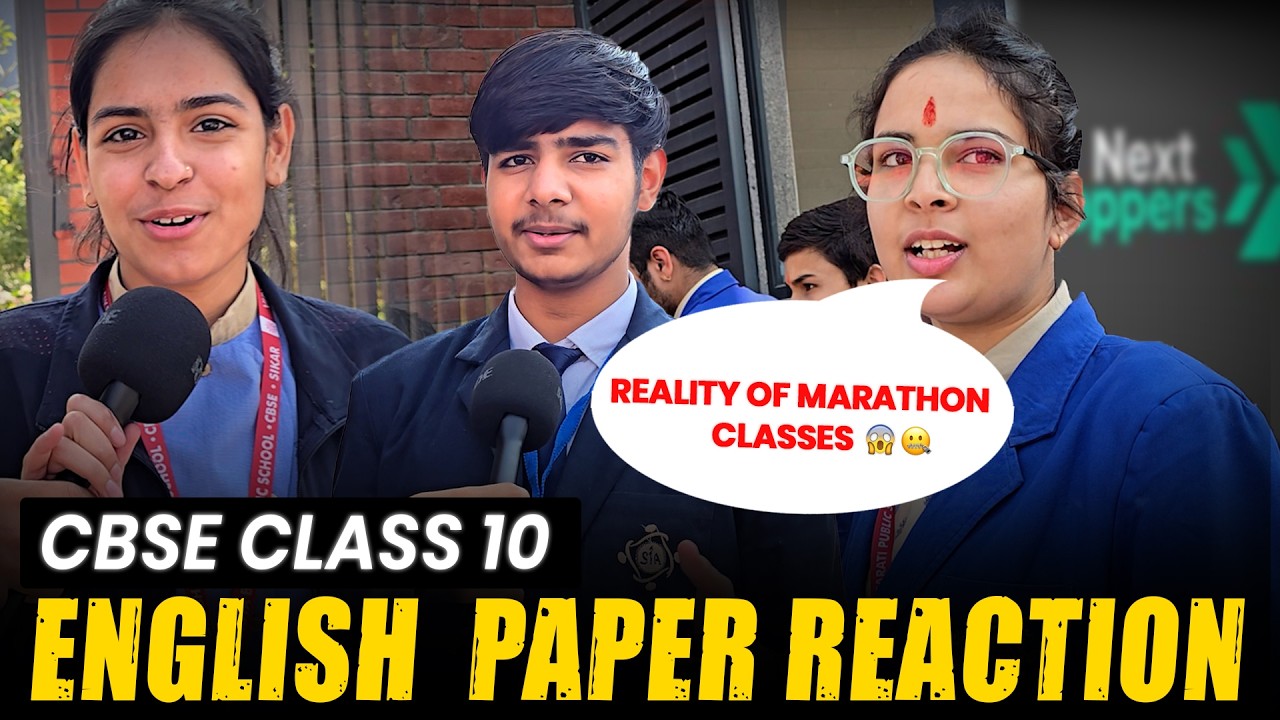 CBSE Class 10 English Paper 2026 Reaction | Set 1, 2 & 3 Analysis | Marathon Classes