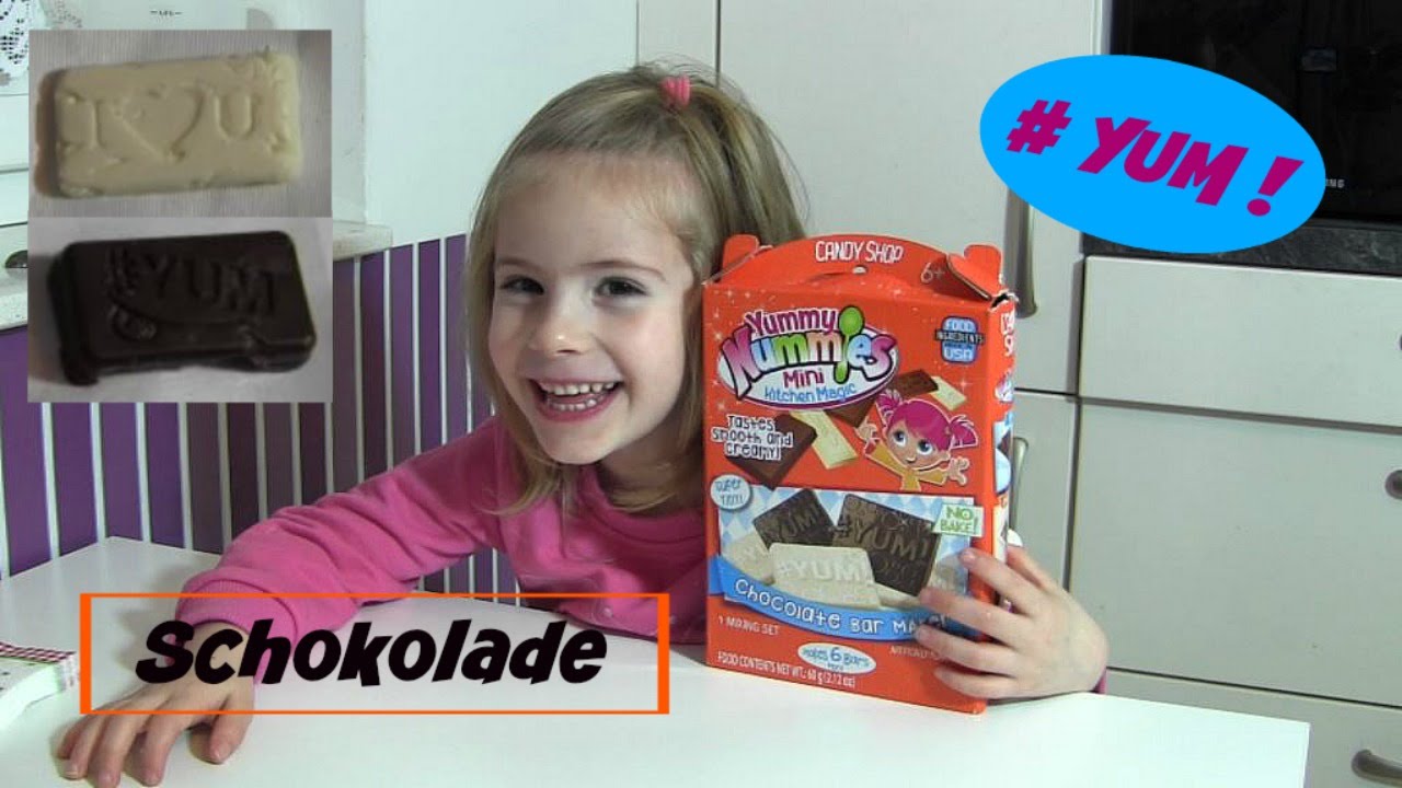 YUMMY NUMMIES Chocolate Bar | Schokoladentafeln selber machen für Kinder