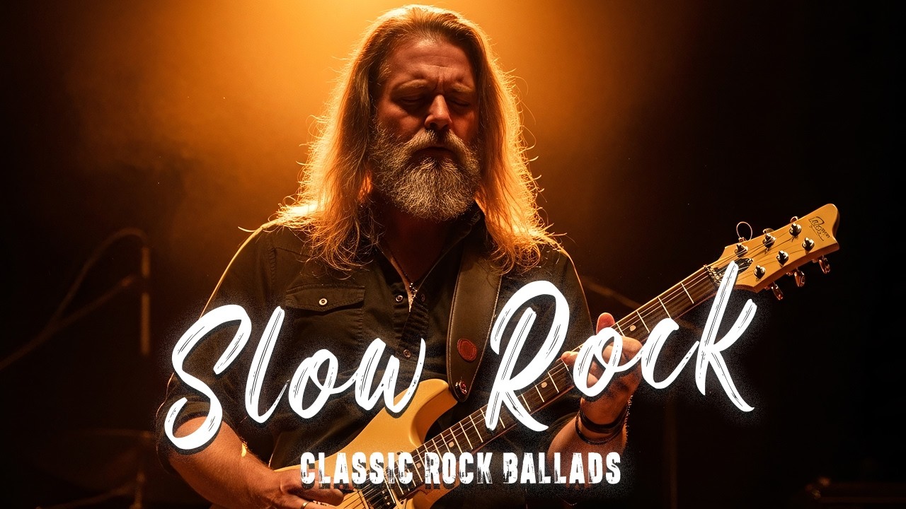 Iconic Slow Rock Hits 🎸 Classic Rock Ballads to Calm Your Mind and Soul