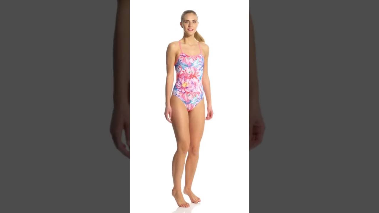 Amanzi Women's Dancing Lily One Piece Swimsuit | SwimOutlet.com