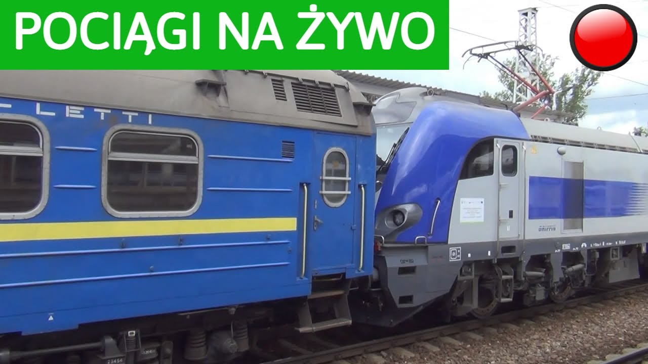 Pociąg Kiev Express IC Rej Warszawa Wschodnia