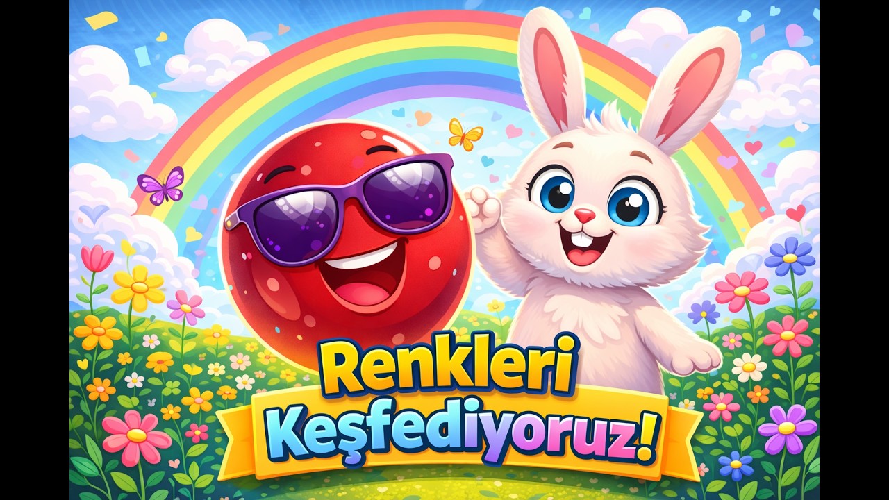 🍷🔴 Bordo Top ile Renkleri Keşfediyoruz | Eğlenceli Çocuk Videosu