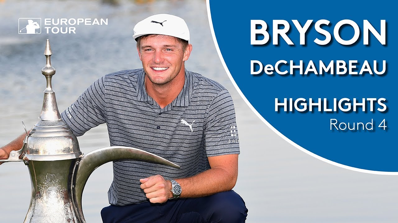Bryson DeChambeau's first European Tour win | 2019 Omega Dubai Desert Classic