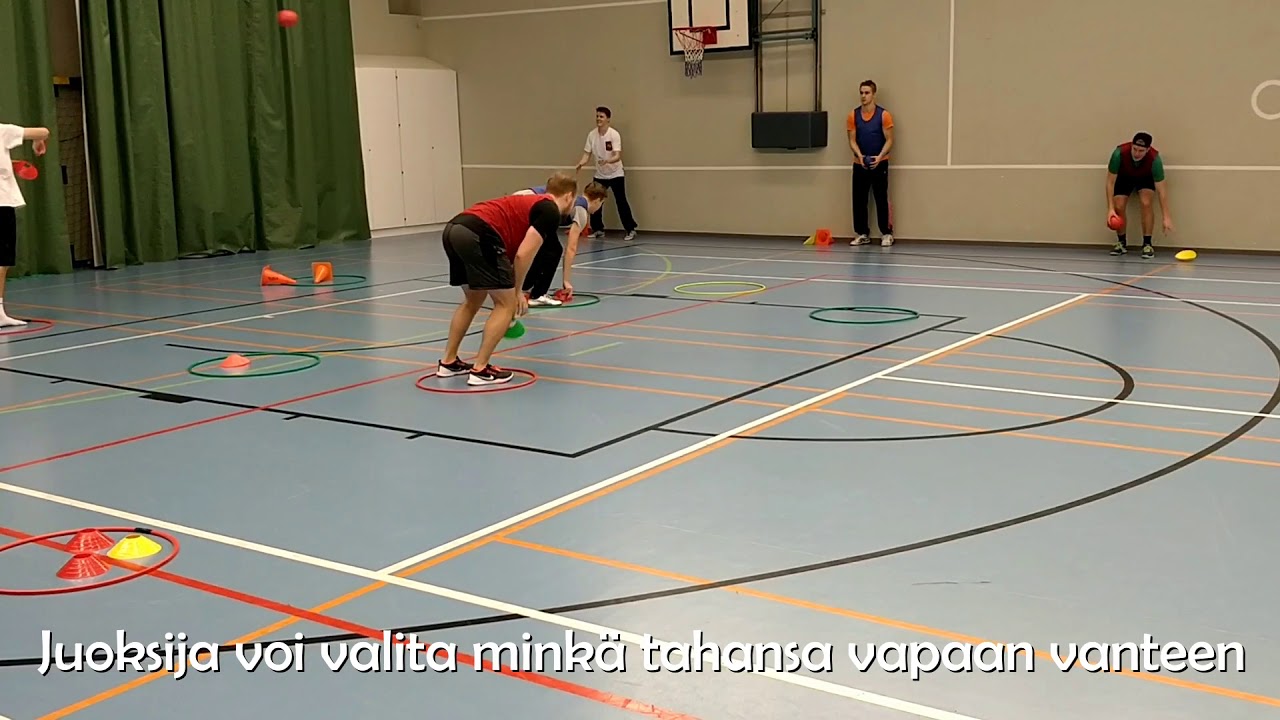Syöttökisa – koppaa & juokse