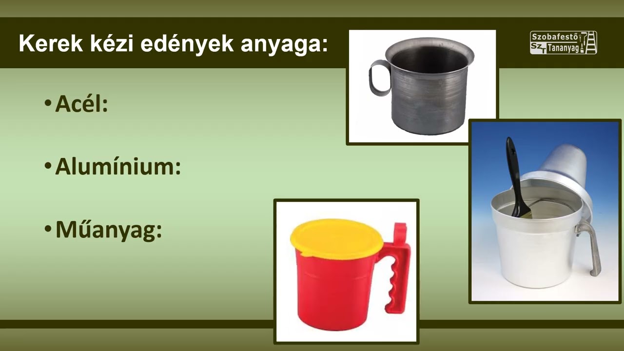 K&eacute;zi ed&eacute;ny Szobafestő tananyag