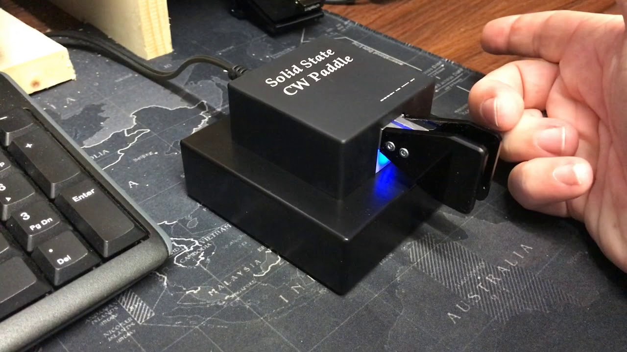 Solid State CW Paddle from 9A5N - G0PNM