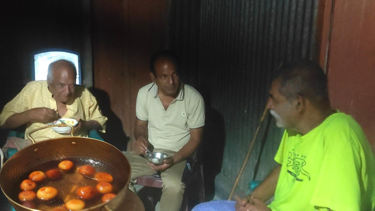 বড় ভাই আজ আমাদের মিষ্টি বানিয়ে খাওয়ালো 😍 village touch