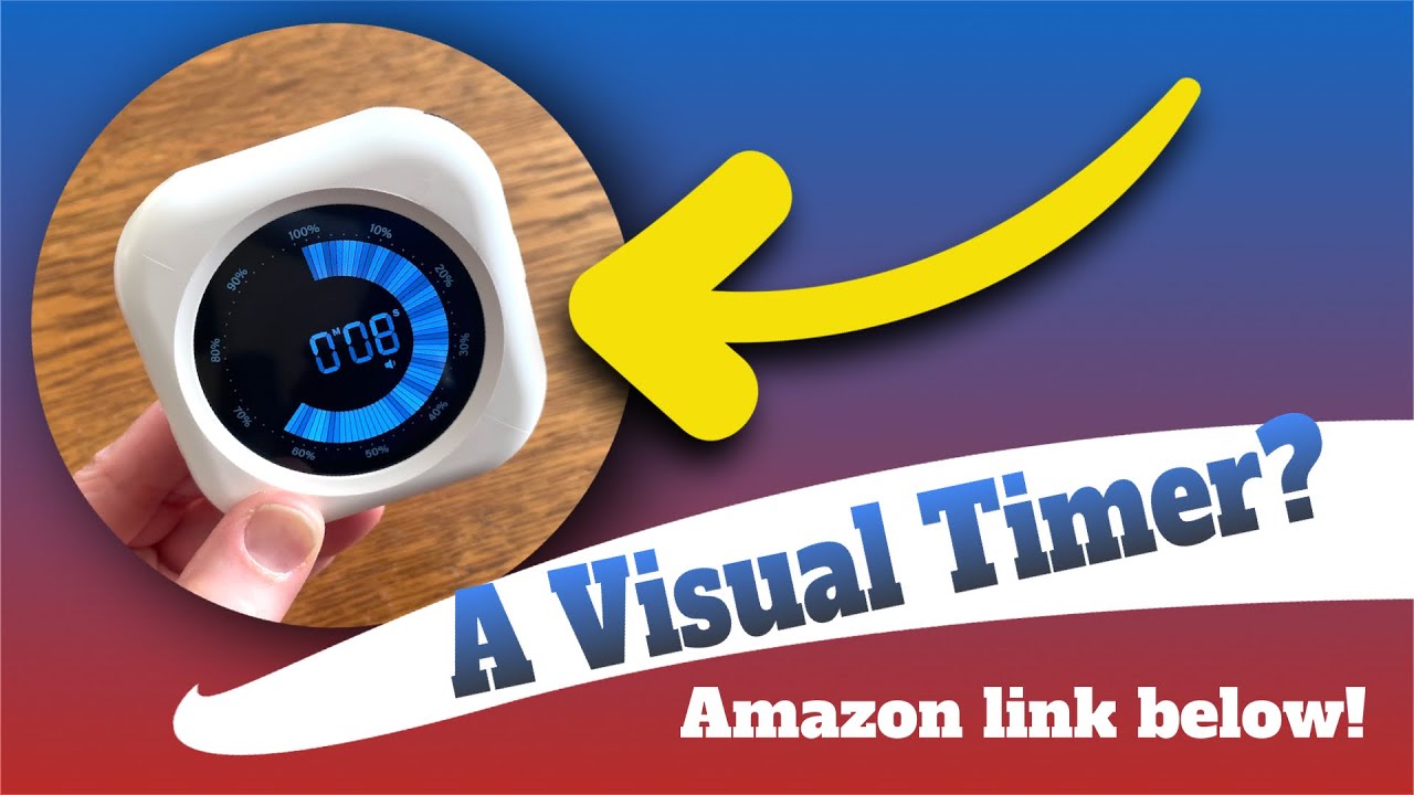 The Persuper Visual Digital Timer for timeouts, homework, kitchen timer and more!