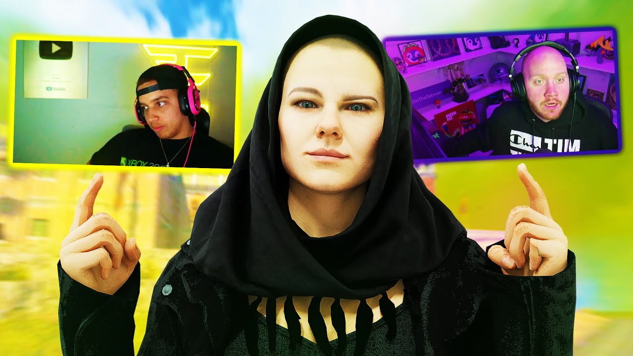 Killing Twitch Streamers With Movement In Warzone (Both Pov's)