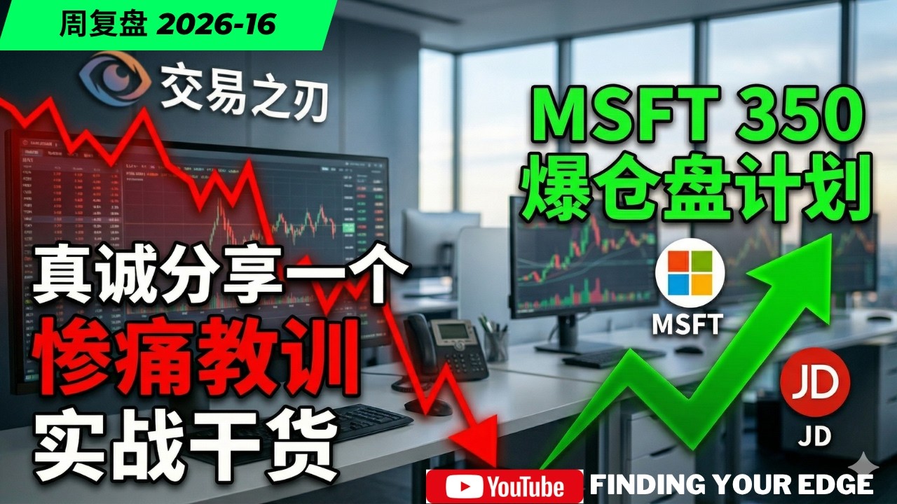分批进场布局4月大反弹：分享一个交易干货