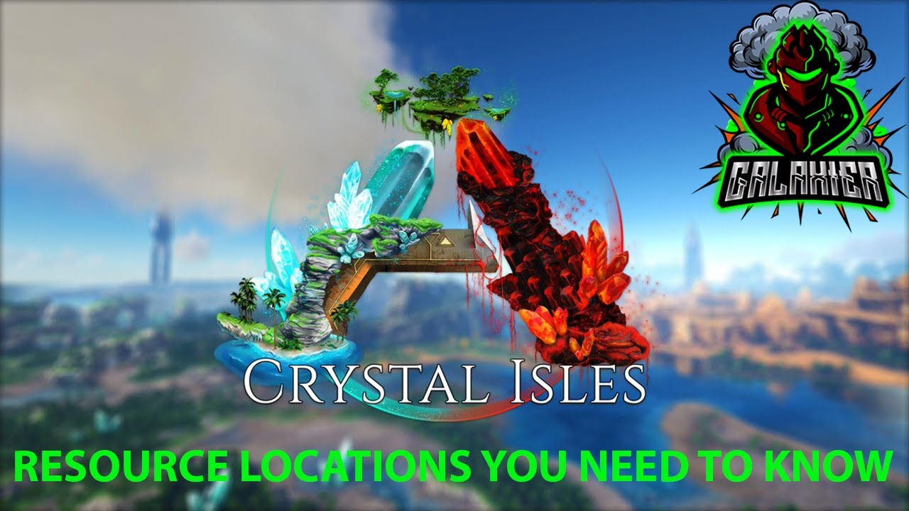 CRYSTAL ISLES: ALL RESOURCE LOCATIONS