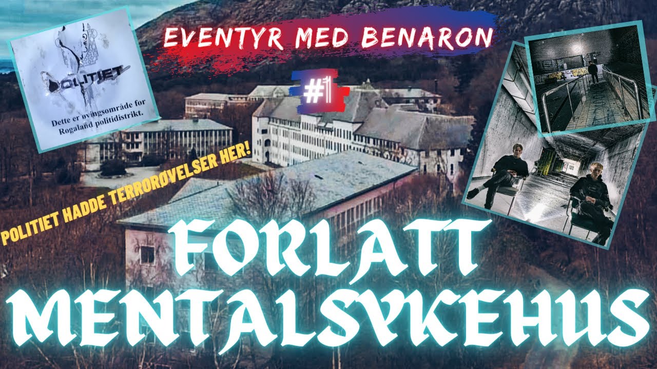 Utforsker forlatt sanatorium/mentalsykehus p&aring; natten!