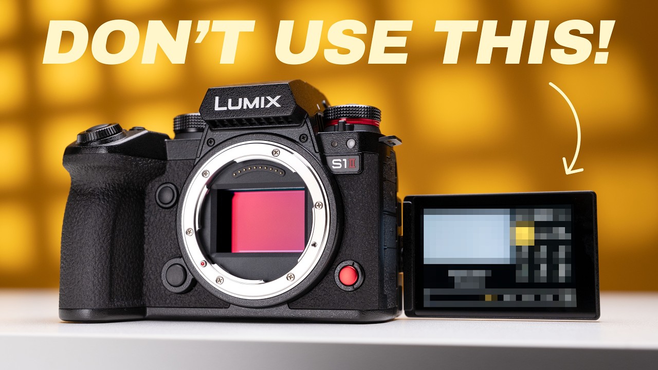 BEST Lumix S1II/S1RII Setup for FAST Shooting