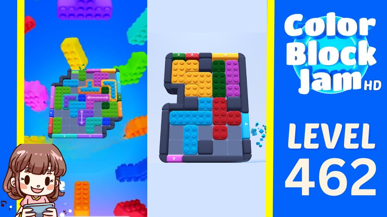 Color Block Jam Level 462 Solution Walkthrough