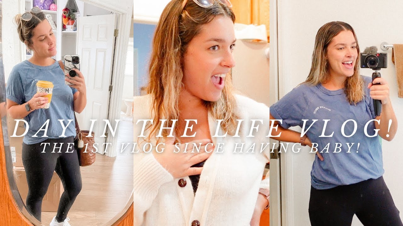 The 1st Vlog Since Having Baby!