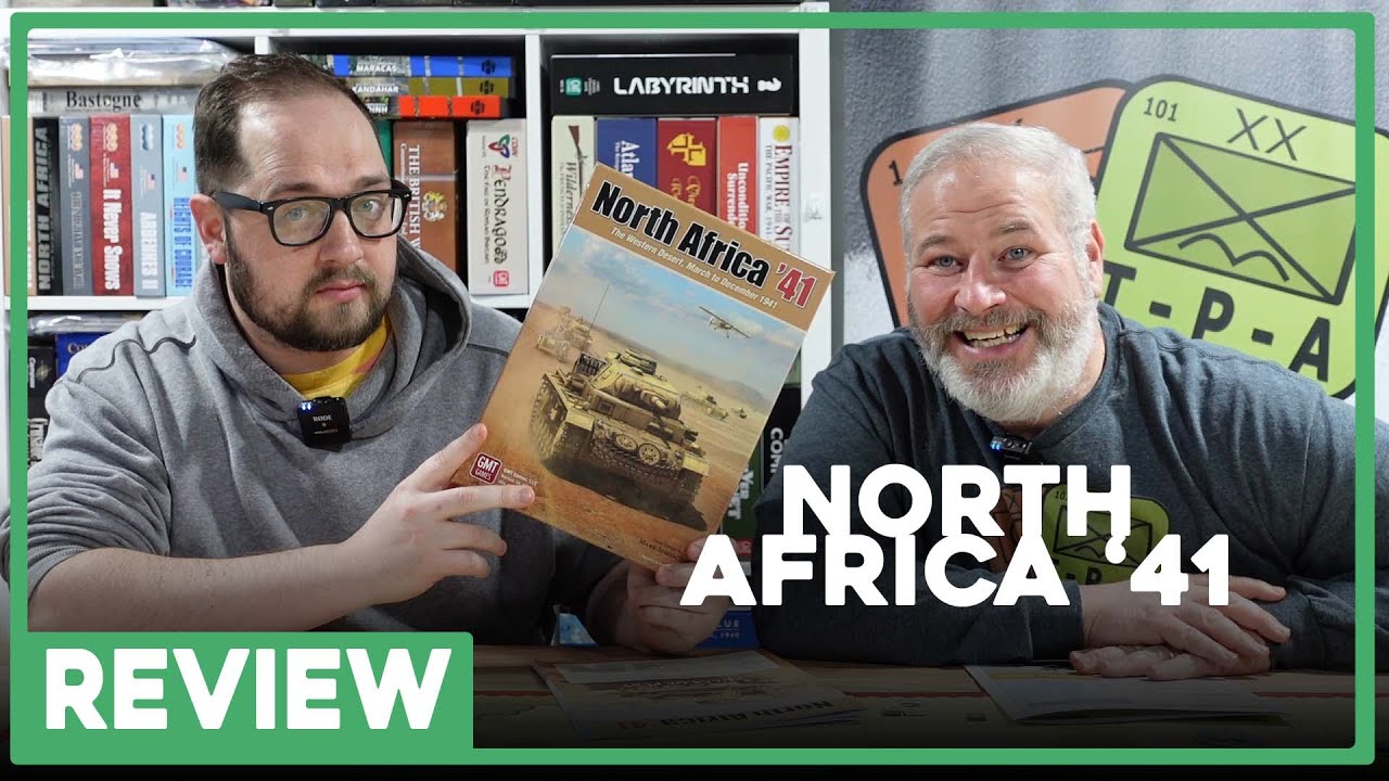 Review | North Africa '41 | GMT Games | The Players' Aid