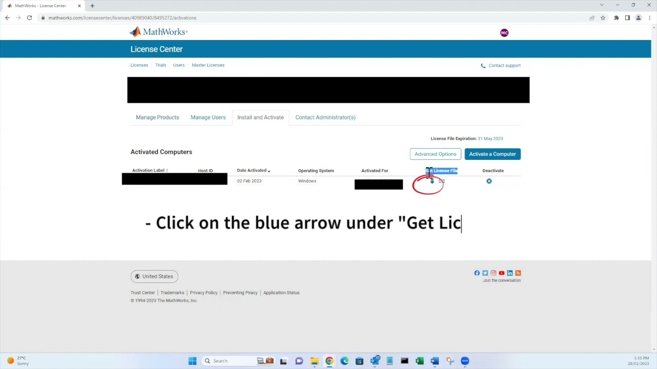 Download License File & File Installation Key (3)
