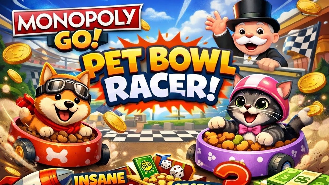 Monopoly GO! Pet Bowl Racers, Ep4 and final for this tournament!!