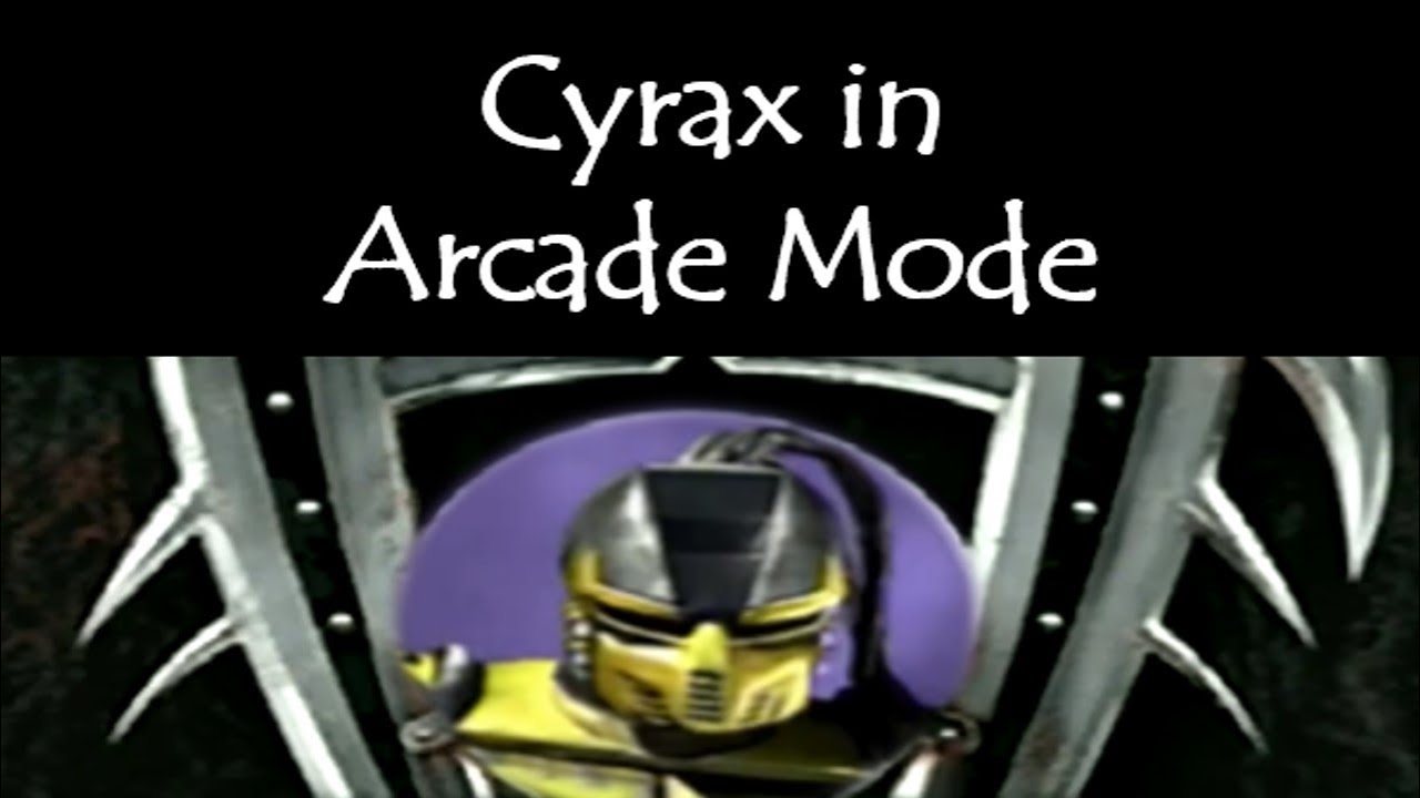 Cyrax in Arcade Mode - Mortal Kombat: Deadly Alliance | PS2