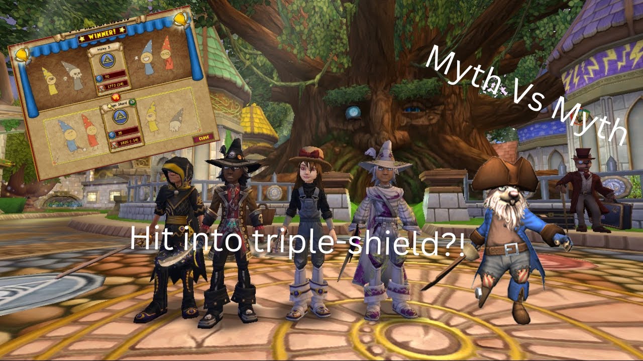 Wizard101: Myth PvP Haley SpiritTamer VS CompassGL