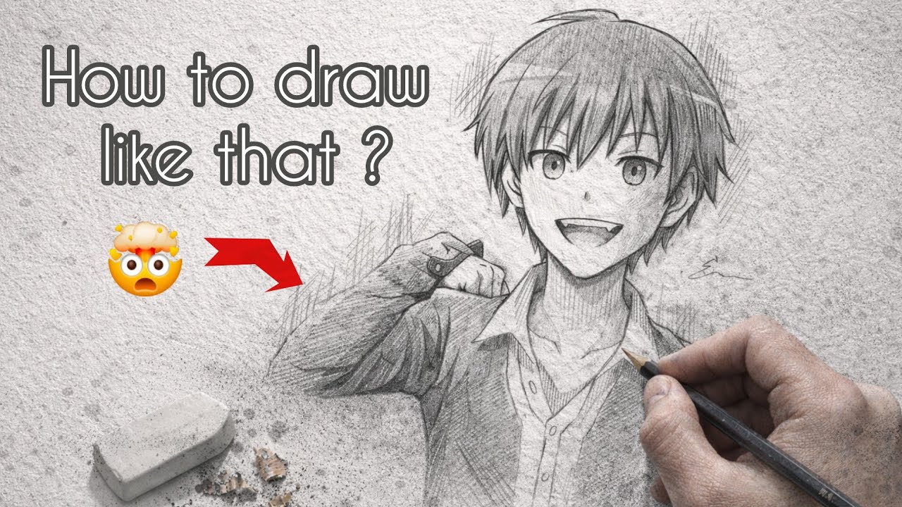 How to Draw Karma Akabane | Easy Anime Sketch Tutorial | #animedrawingtutorials