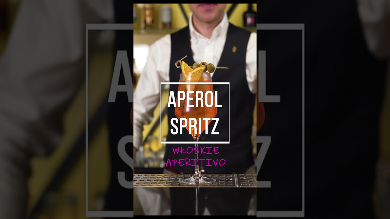 APEROL SPRITZ, drink z PROSECCO!