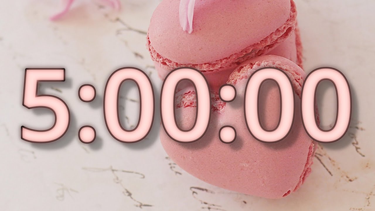 5 Hour Timer | 300 Minute Timer | Valentine's Day Timer