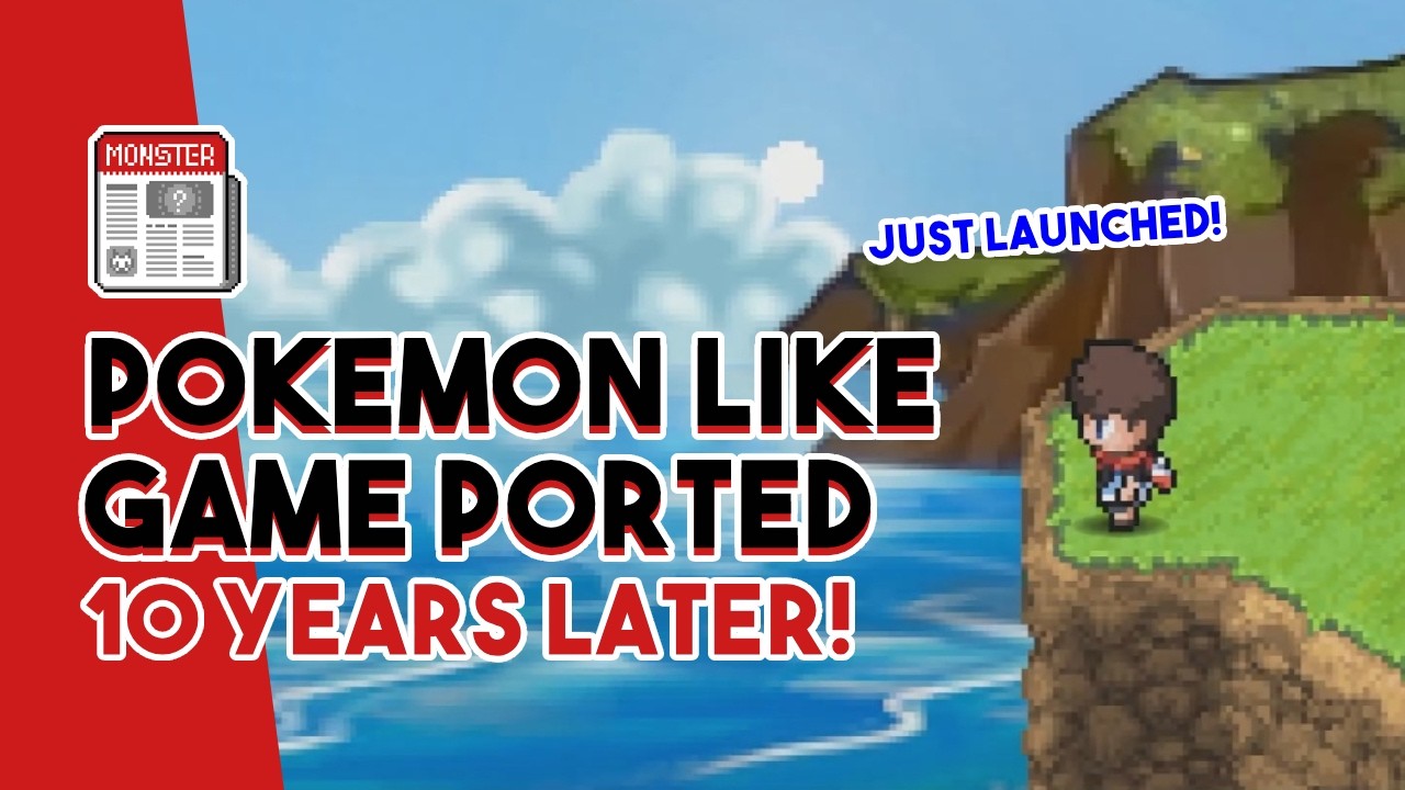 Эта ролевая игра, похожая на Pokemon, наконец-то получила ПК-версию спустя 10 лет!