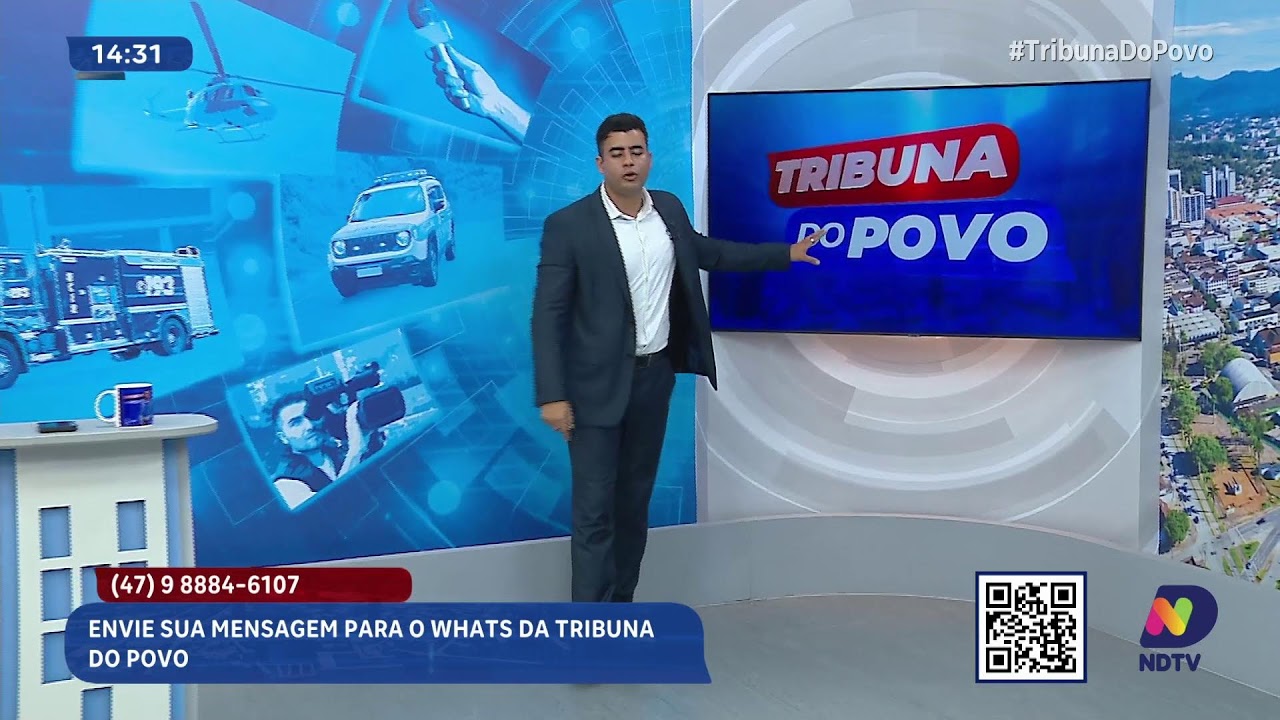 AO VIVO: Tribuna do Povo Joinville | 11/03/2026 | NDTV RECORD