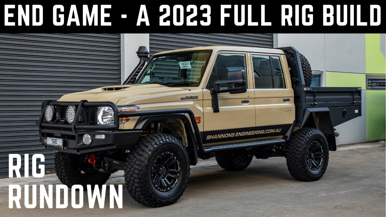 Финальная игра — Toyota Land Cruiser LC79 2023 года — полная сборка автомобиля от Shannons Engine...