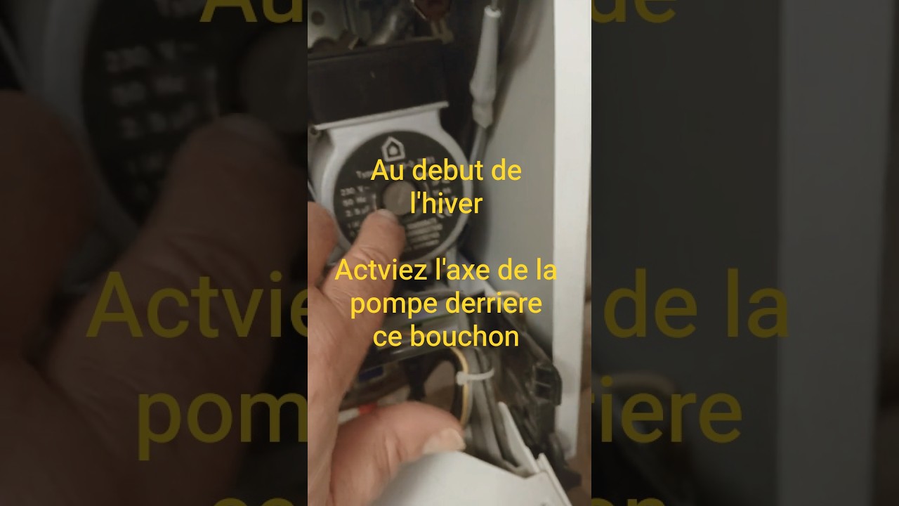 Démarrer une chaudière à gaz Chaffoteaux