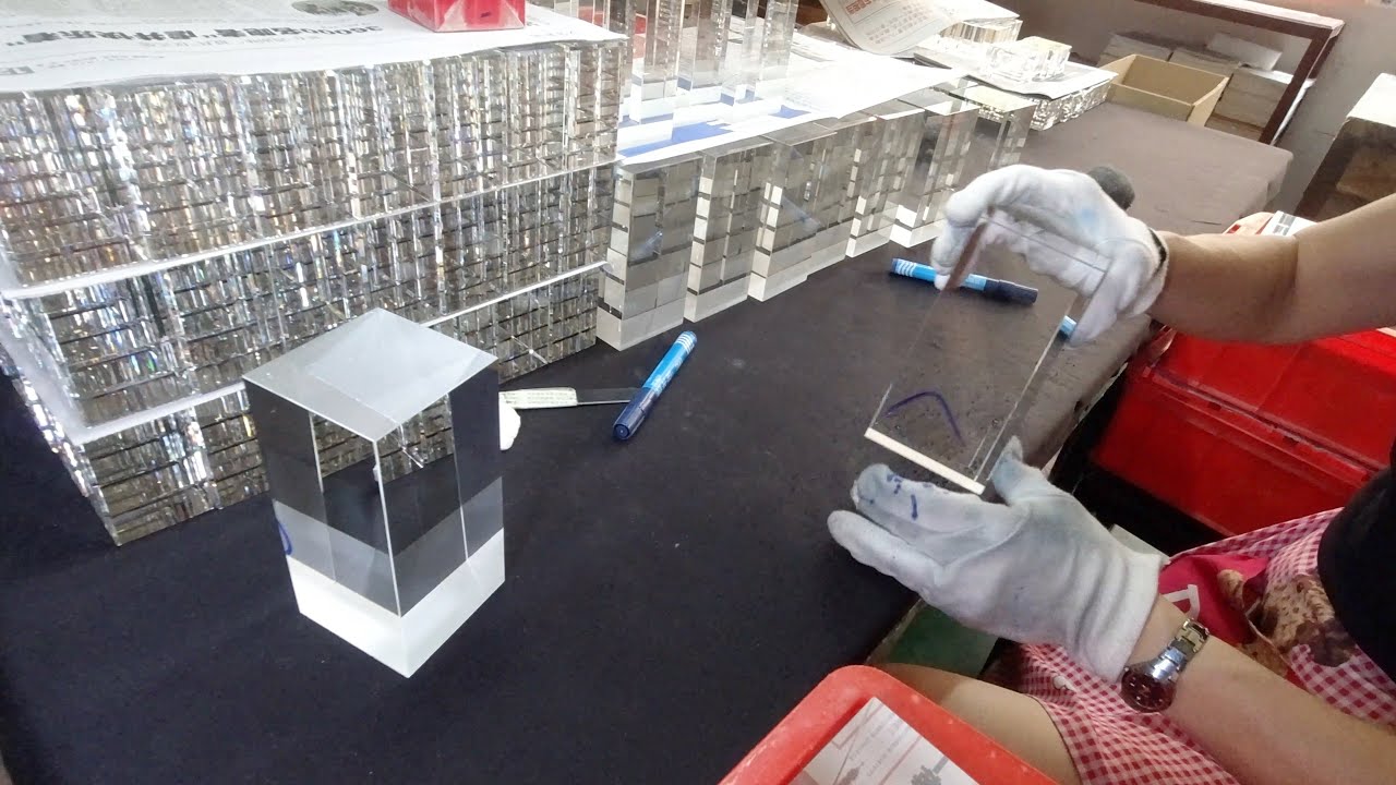 How to make K9 High Quality Crystal Cube