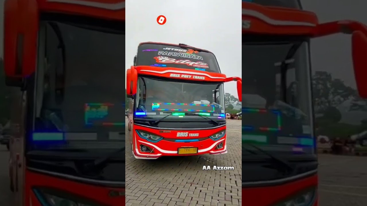 Kumpulan bus telolet basuri yang lagi viral 🐧🐧 