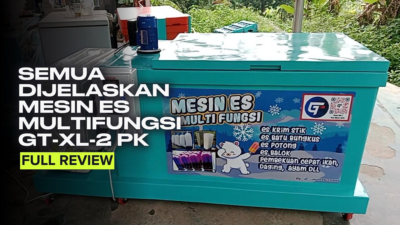 GT-XL-2 PK, Mesin ES Balok 5 kg super galak! | Box 450 L | Pesanan spesial dari Labuan Bajo 💪❄️