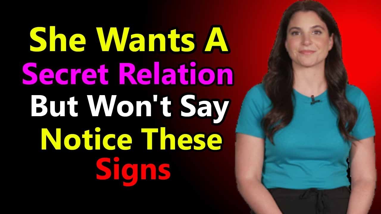 6 Hidden Signs a Woman Wants to Give Herself to You | Female Psychology