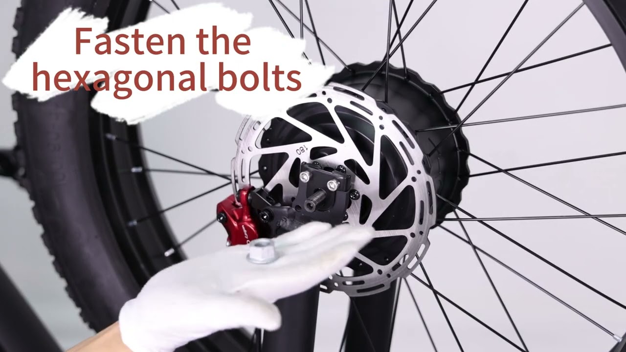 front wheel install