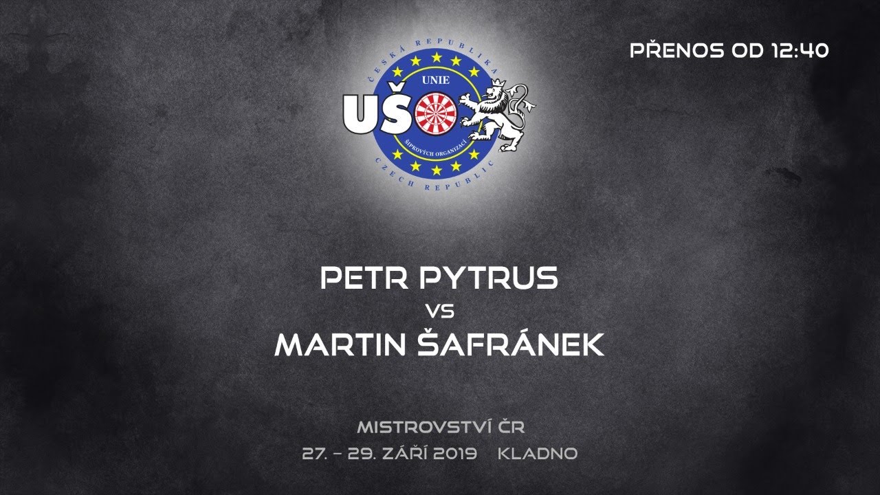 MČR UŠO - Kladno - Petr Pytrus vs Martin Šafránek