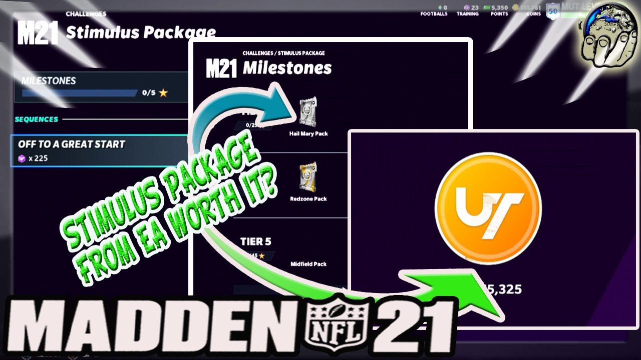 EA Releases Madden 21 Stimulus Package! FREE MUTCOINS & Packs! Full Details! Madden 21 Ultimate Team