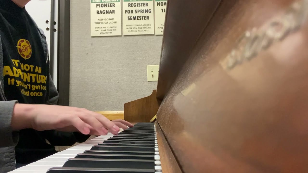 Dance Gavin Dance - Man Of The Year (Piano Cover)