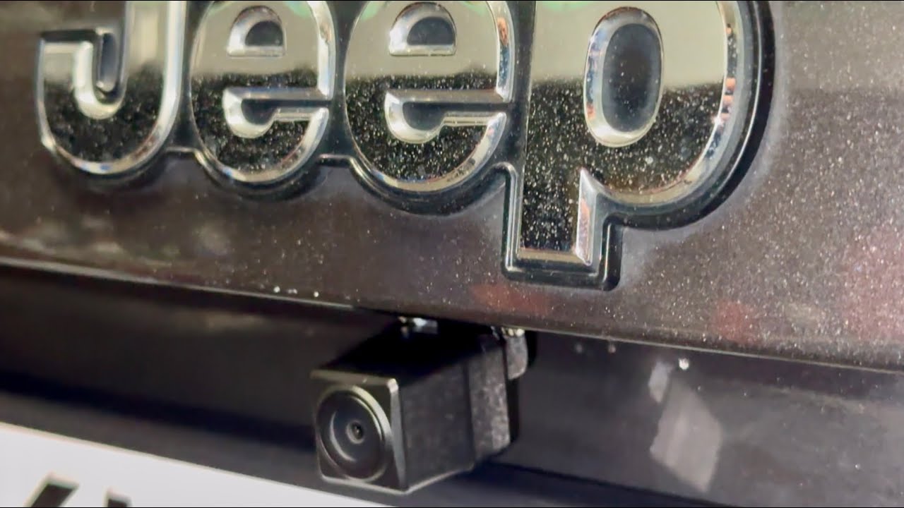 Backup camera. How to install step by step. Jak zamontować kamerę cofania. Jeep Renegade