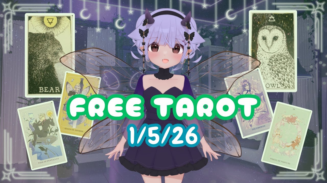 Free Tarot! New cards! Kofi donations guarantee a reading, freebies chosen randomly! 💜 !join !kofi