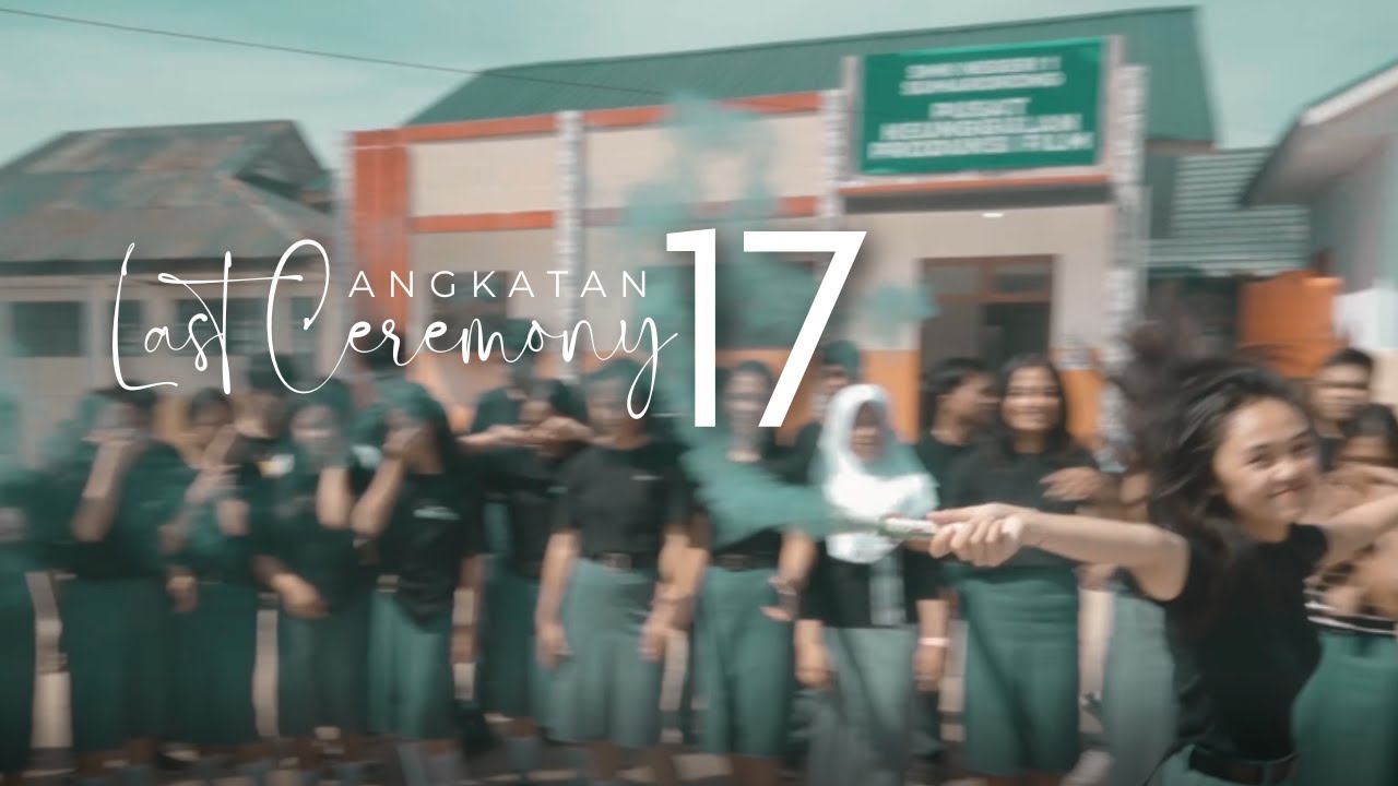 Last Ceremony Angkatan 17 SMK Negeri 1 Sumarorong