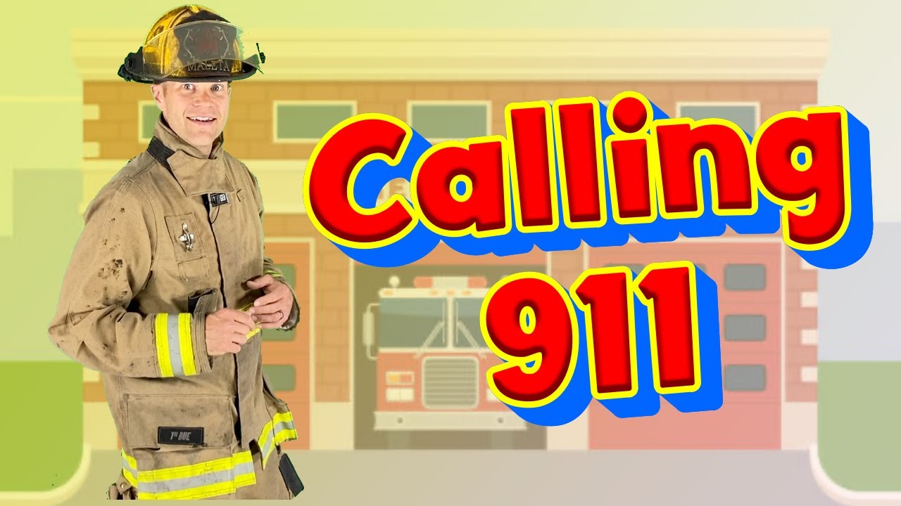 Fire Safety For Kids - Calling 911 with Tommy Flames - Educational Videos For Kids