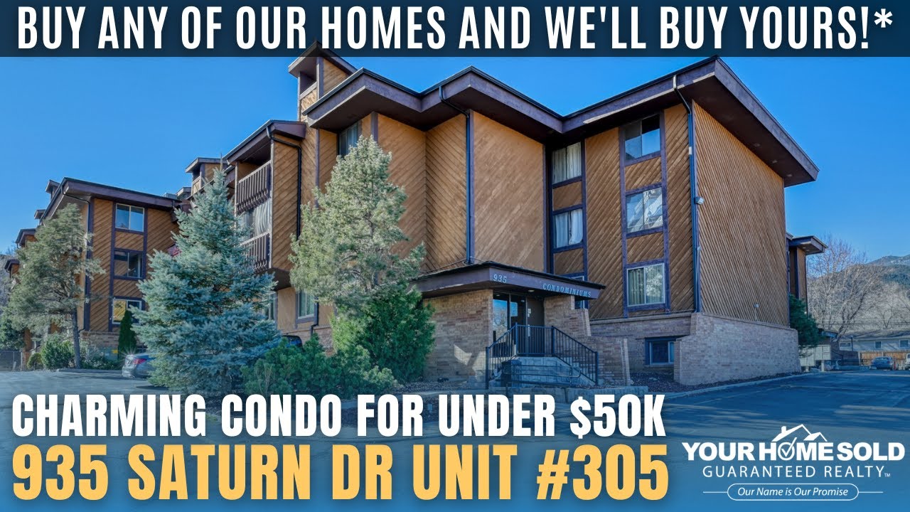 935 Saturn Dr Unit 305, Colorado Springs, CO 80905 | Charming Condo for Under $50K