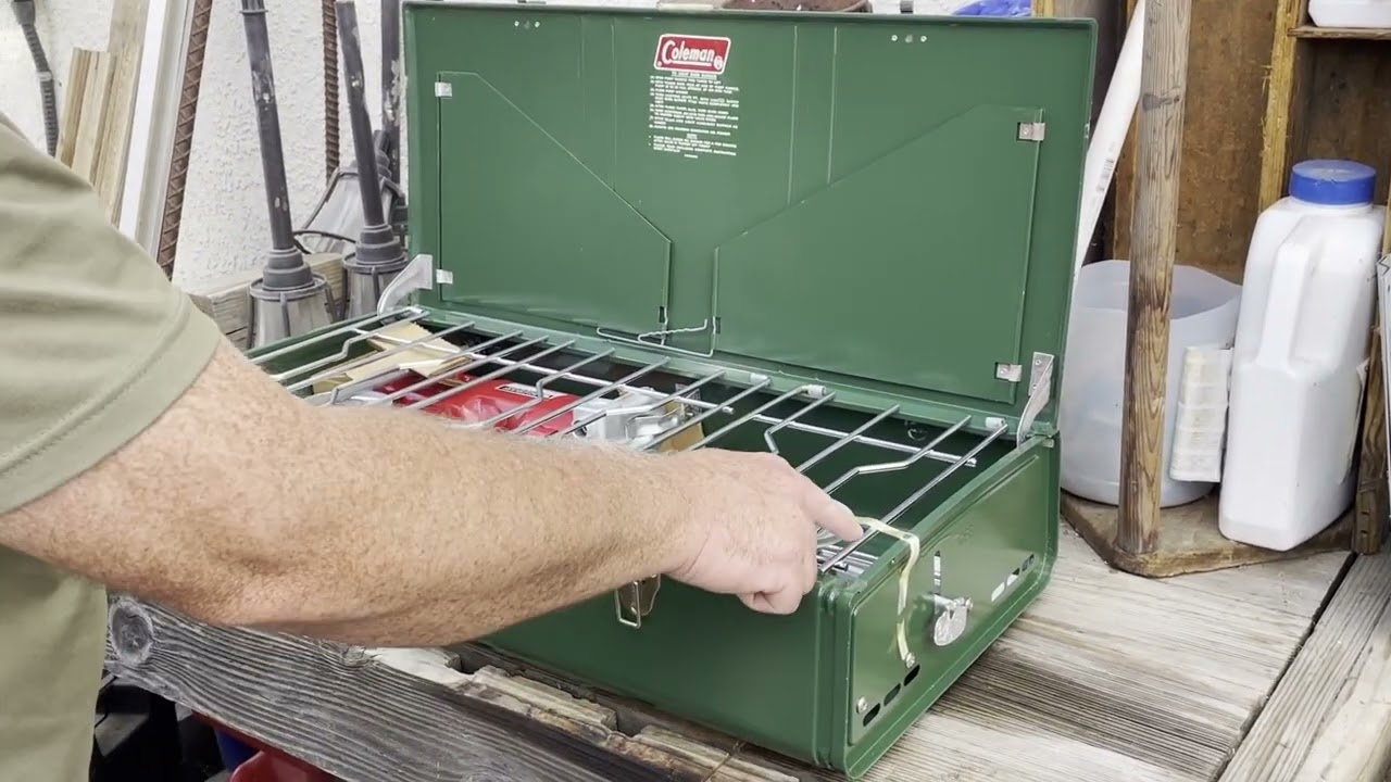 Coleman Three Burner 426D Stove Unboxing