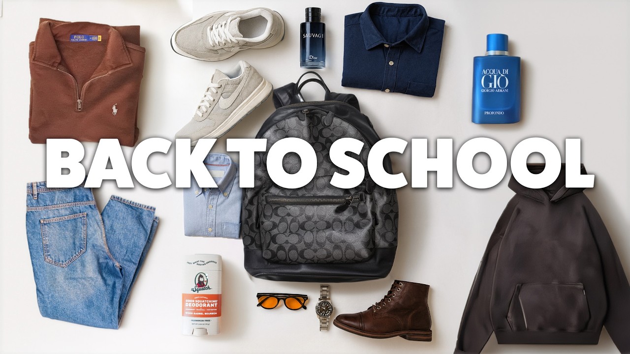 Back to School Clothing Essentials Every Guy Needs