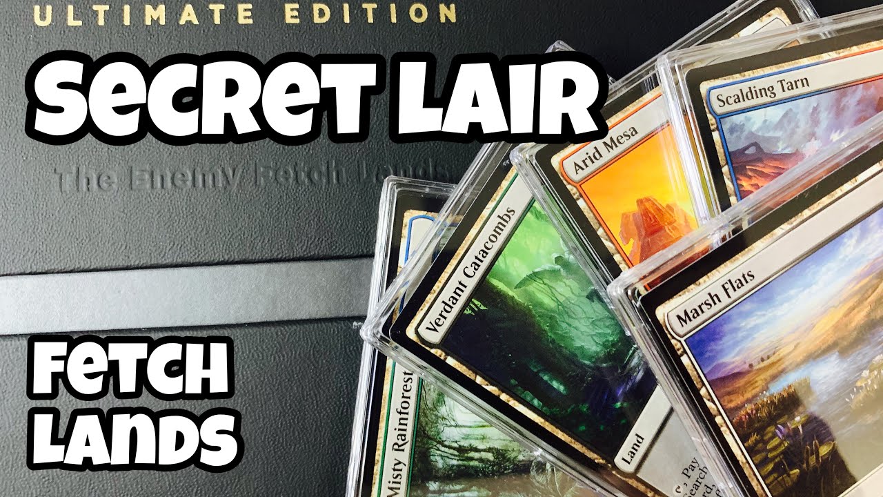 Secret Lair ULTIMATE EDITION Opening - It's All About the FETCH // Magic the Gathering // Collecting